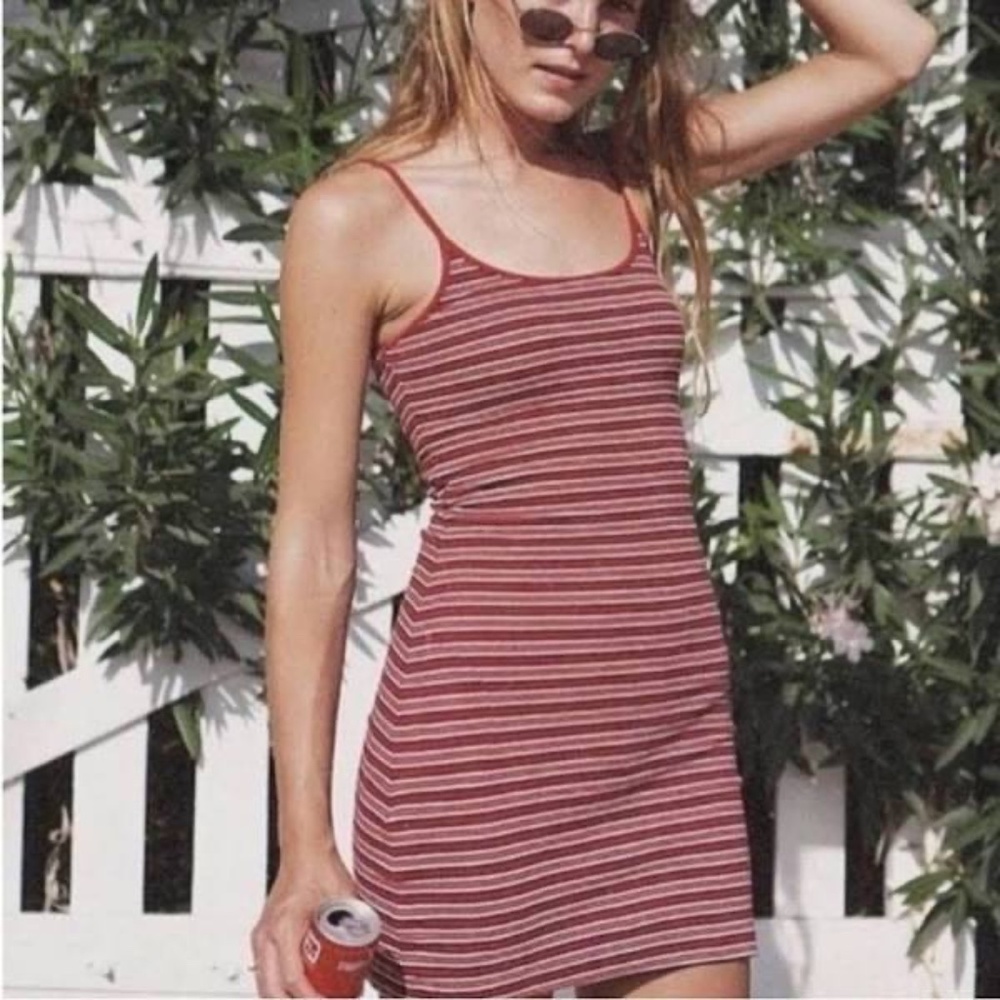 Brandy Melville Striped Mini Dress